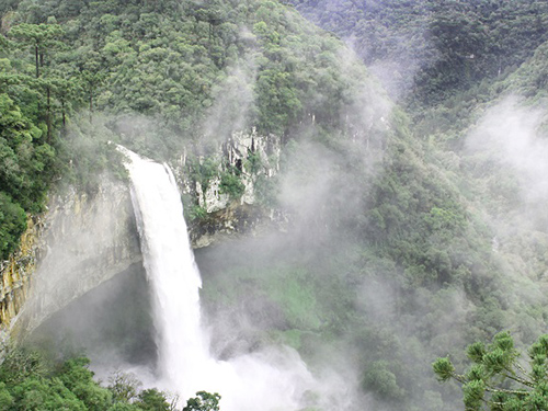 Cachoeira do Caracol, em Canela. (Foto: Ricardo Varela/Prefeitura de Canela)