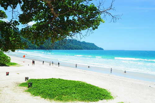 Radhanagar Beach (Ilha de Havelock, Andaman and Nicobar Islands)